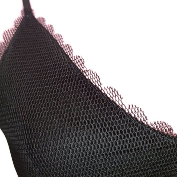 Stunning Black Cocktail Dress with White Accents by Jenn - Picture 8 of 16